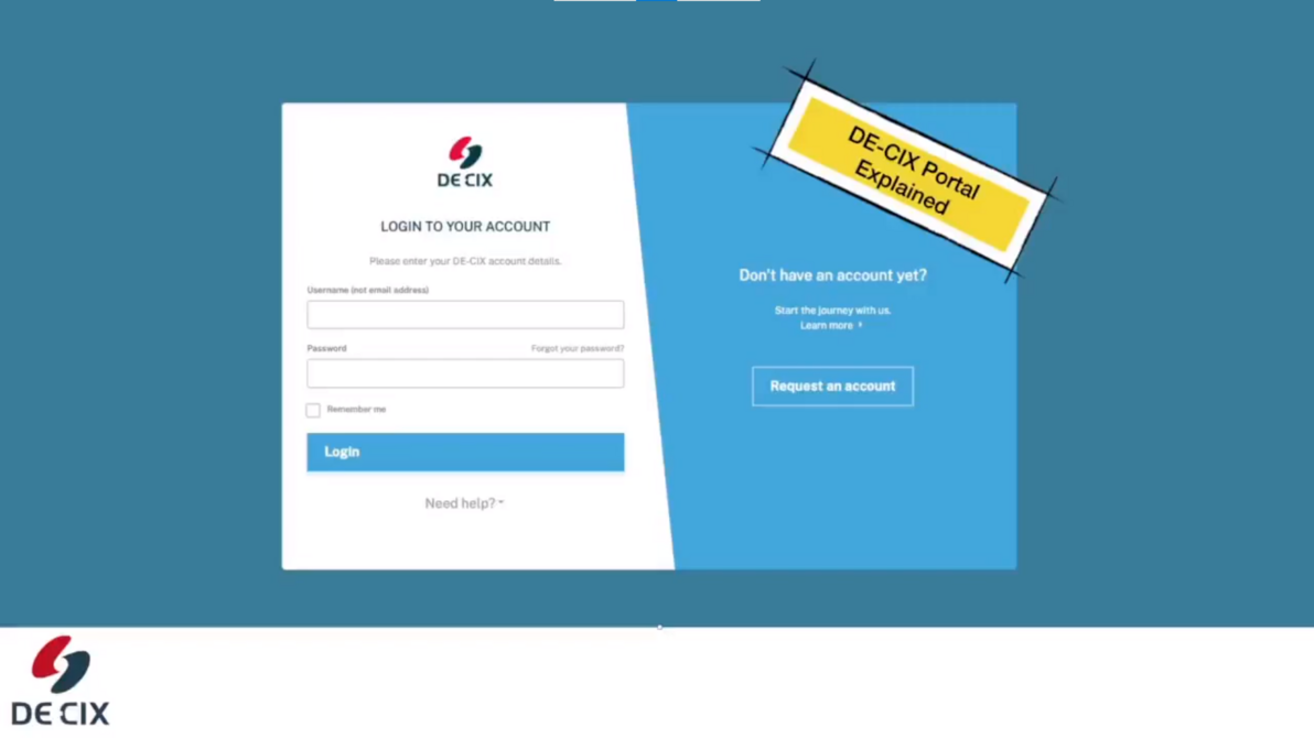 DE-CIX Portal Explained