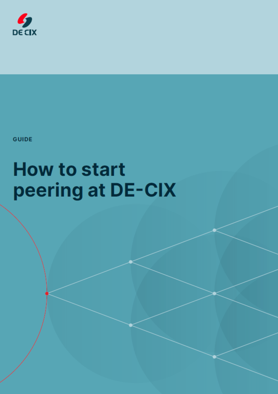 How to start peering at DE-CIX cover