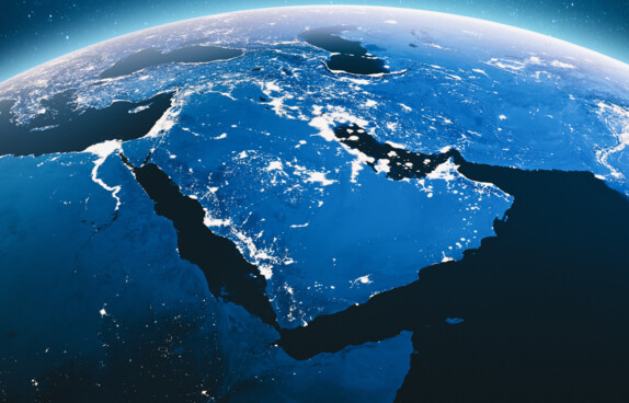 Middle east map
