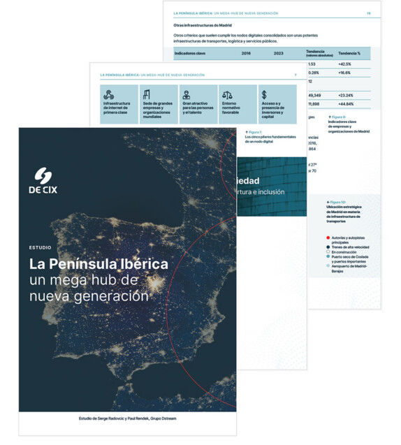 La Península Ibérica un mega hub de nueva generación study cover
