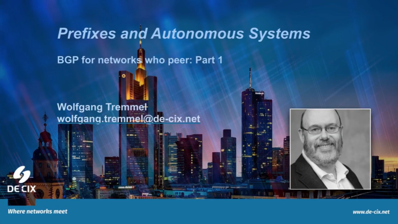 Prefixes and Autonomous systems