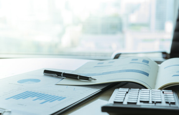 Annual report header