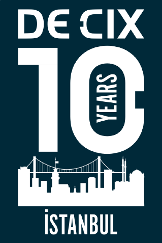de-cix istanbul 10 anniversary logo