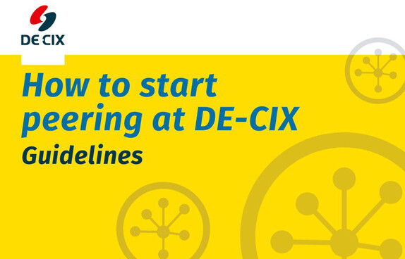 How to start peering at DE-CIX cover
