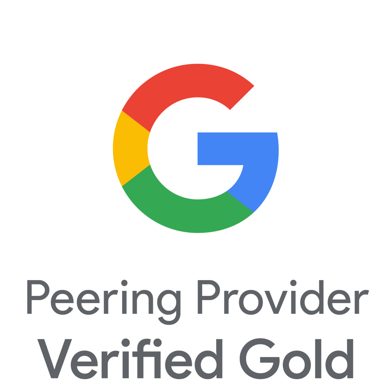 Google verified peering provider