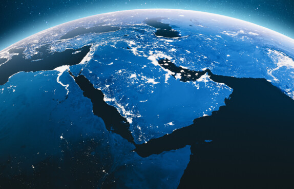 Middle east map