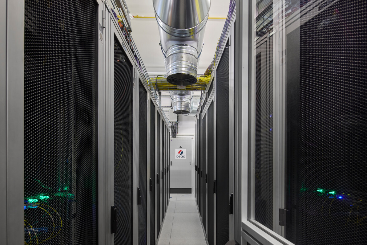 DE-CIX Server corridor