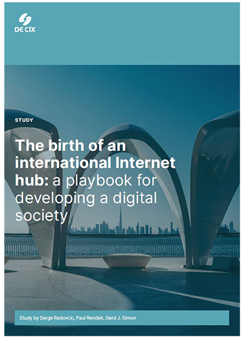 Birth of an international Internet hub