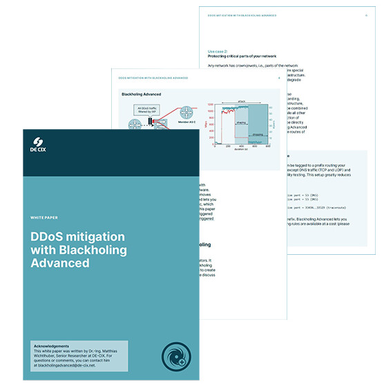 DDoS mitigation with Blackholing Advanced white paper