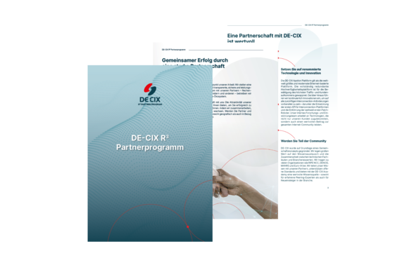 Partner brochure cover de