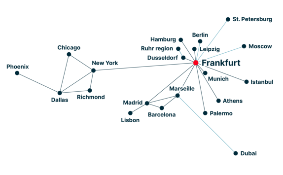 GlobePEER Remote interconnected Internet Exchanges Jan 2022 GlobePEER Remote interconnected Internet Exchanges Jan 2022