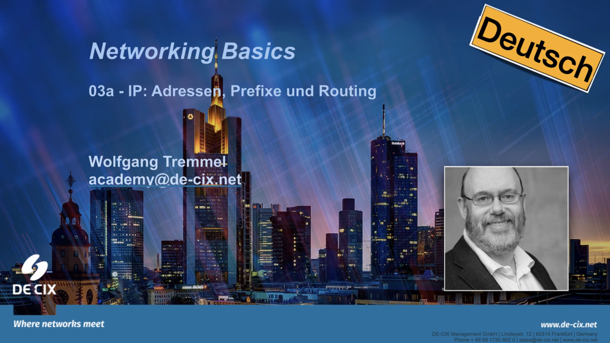Networking basics 03a German