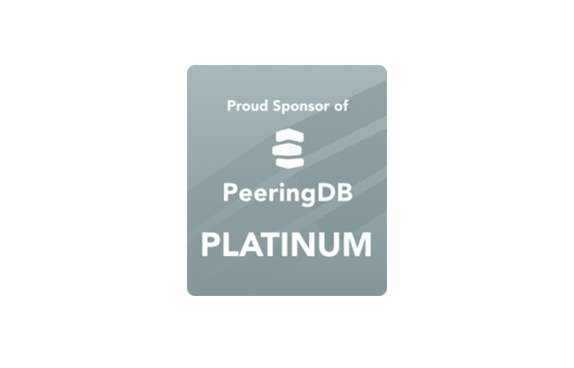PeeringDP platinum sponsor