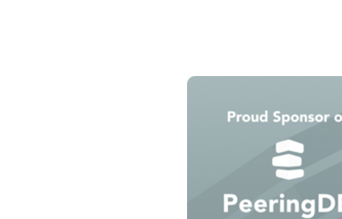 PeeringDB platinum sponsor