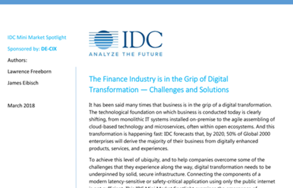 The finance industry is in the grip of digital transformation thumbnail