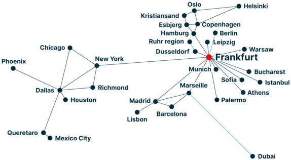 GlobePEER Remote interconnected Internet Exchanges Jan 2022 GlobePEER Remote interconnected Internet Exchanges Jan 2022